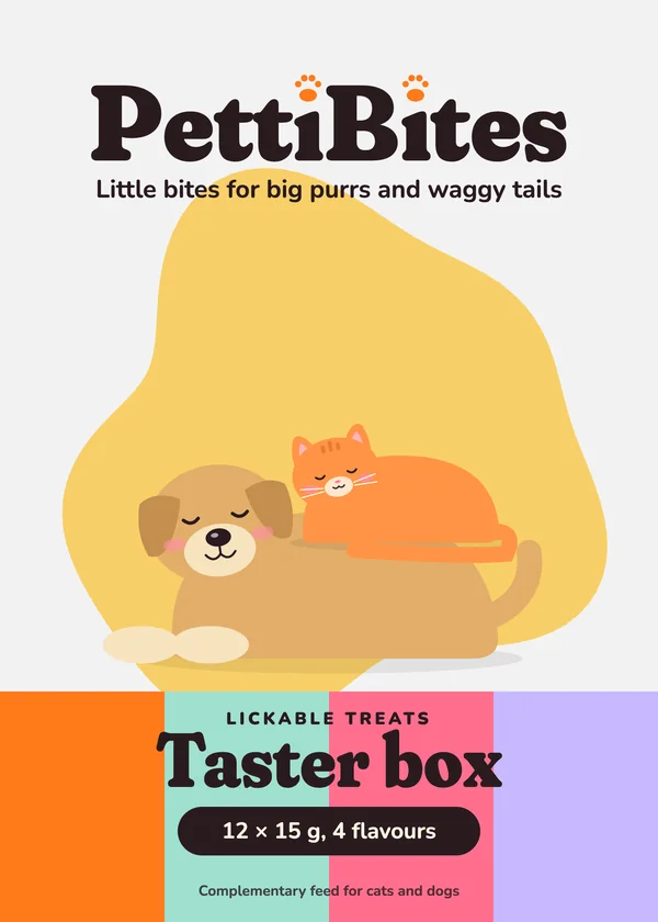 PettiBites Taster box carton